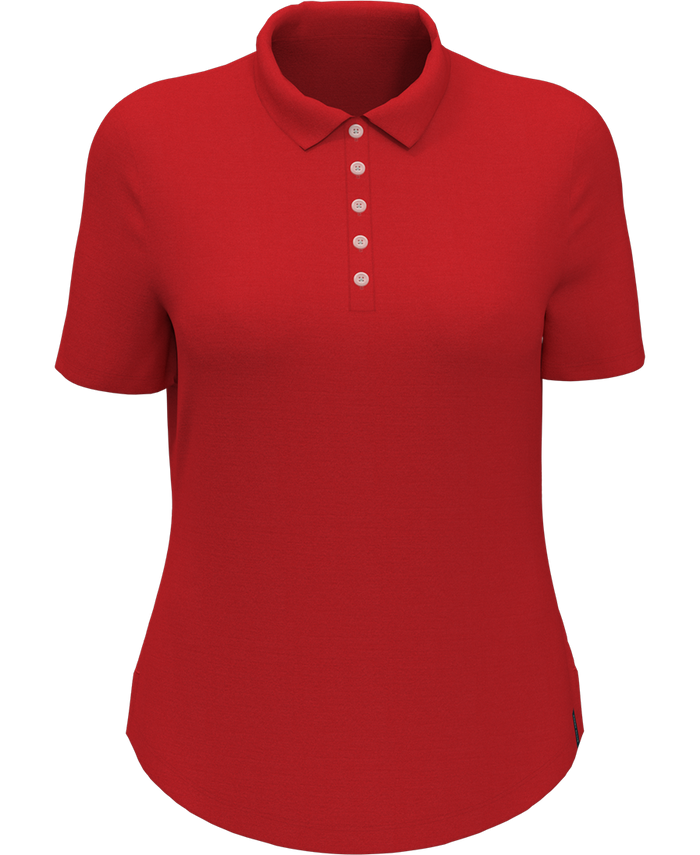 Perry Ellis Women's Classic Performance Polo