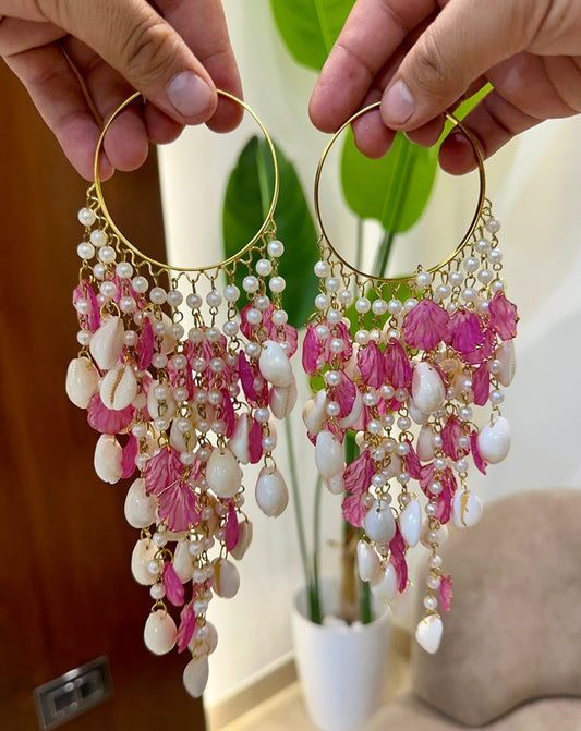 Petal Flower Bracelets Kalira Pink 024
