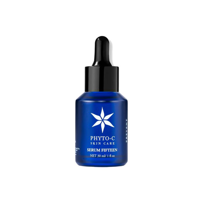 Phyto-C Skin Care Serum Fifteen blue glass dropper bottle, 30 ml