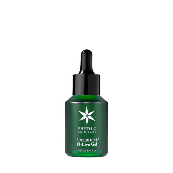 Phyto-C Superheal O-Live Gel 30ml green dropper bottle for dry skin