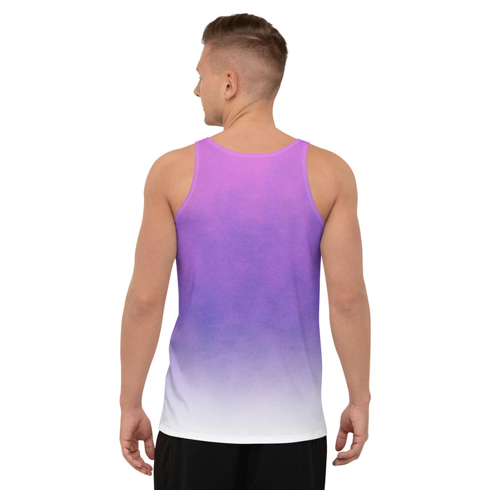 Pink Gradient AOP Unisex Tank Top