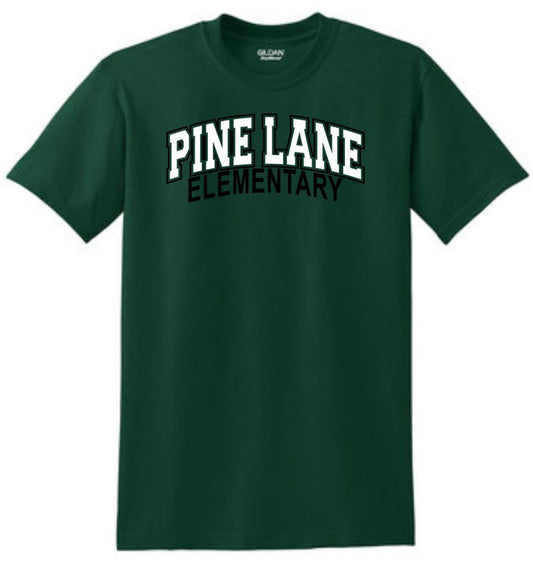 PLE Arc Design Basic Tee- Matte or Glitter