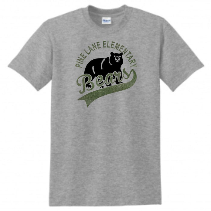 PLE Circle Design Basic Tee- Matte or Glitter