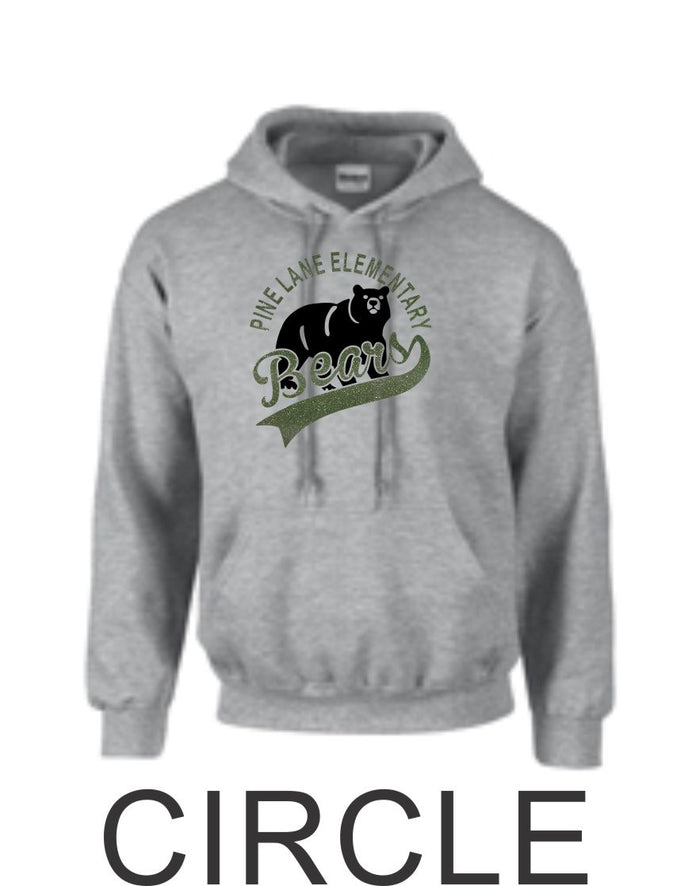 PLE Hooded Sweatshirt- 4 Designs- Matte and Glitter
