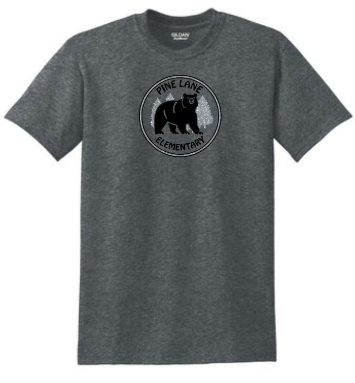 PLE Logo Design Basic Tee- Matte or Glitter