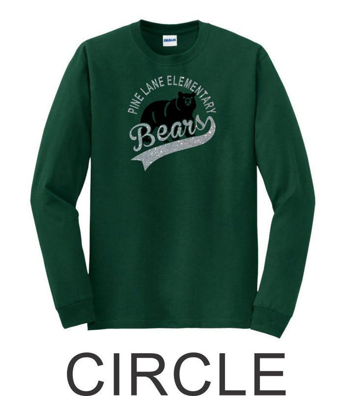 PLE Long Sleeve Tee- 5 designs-Matte or Glitter