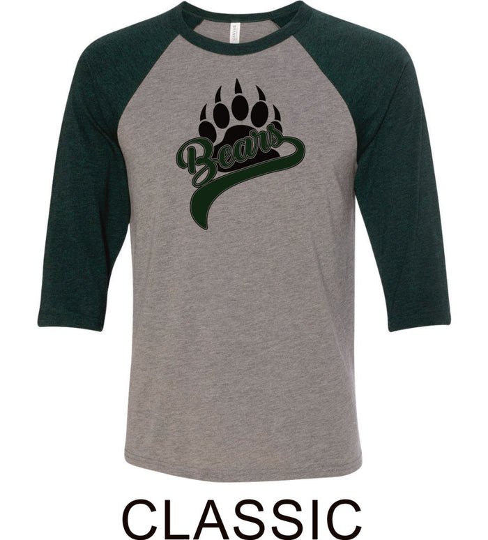 PLE Raglan T-Shirt in 2 Designs- Matte and Glitter