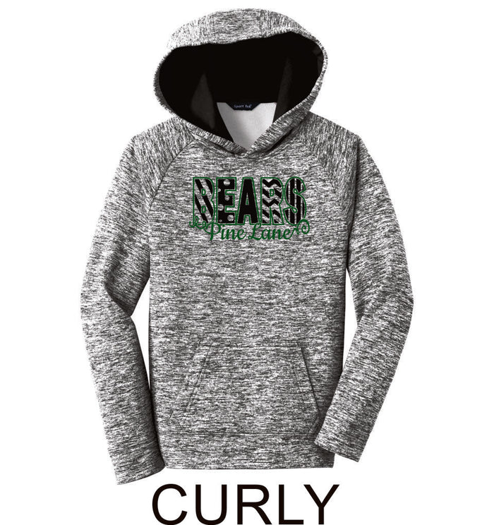 PLE Wicking Heather Hoodie- Youth and Adult Sizes