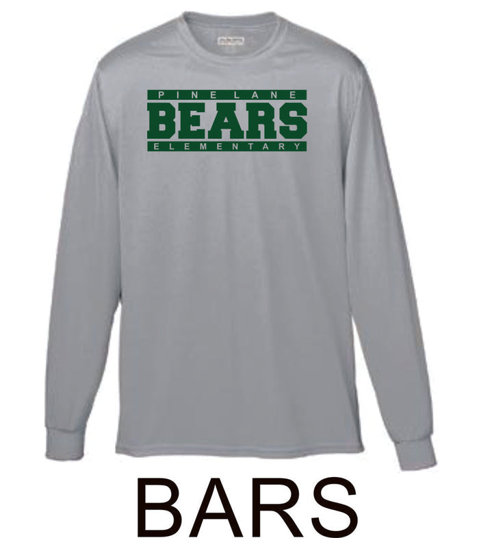 PLE Wicking Long Sleeve Tee- 4 New designs