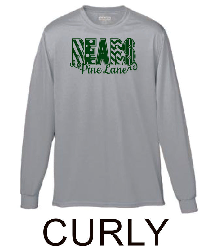 PLE Wicking Long Sleeve Tee- 4 New designs