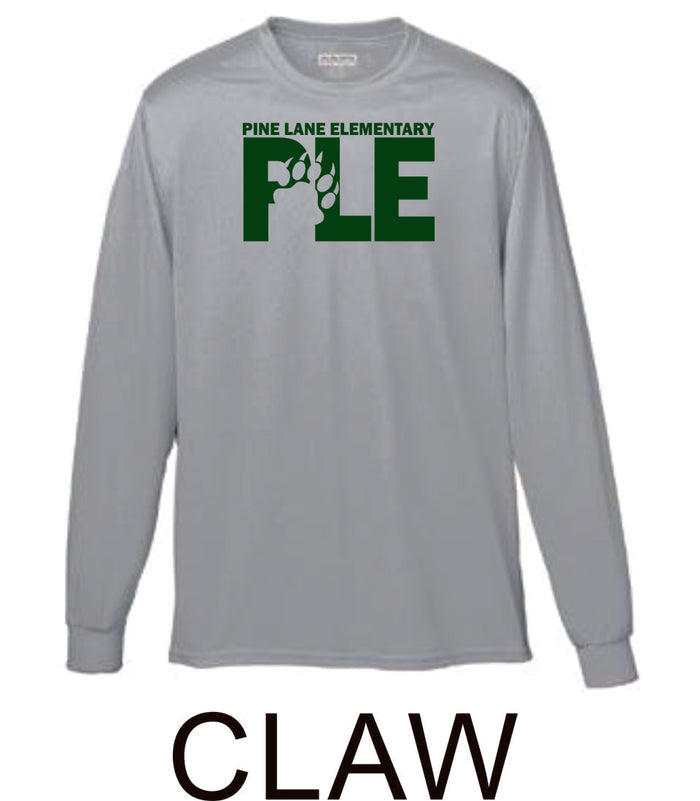 PLE Wicking Long Sleeve Tee- 4 New designs