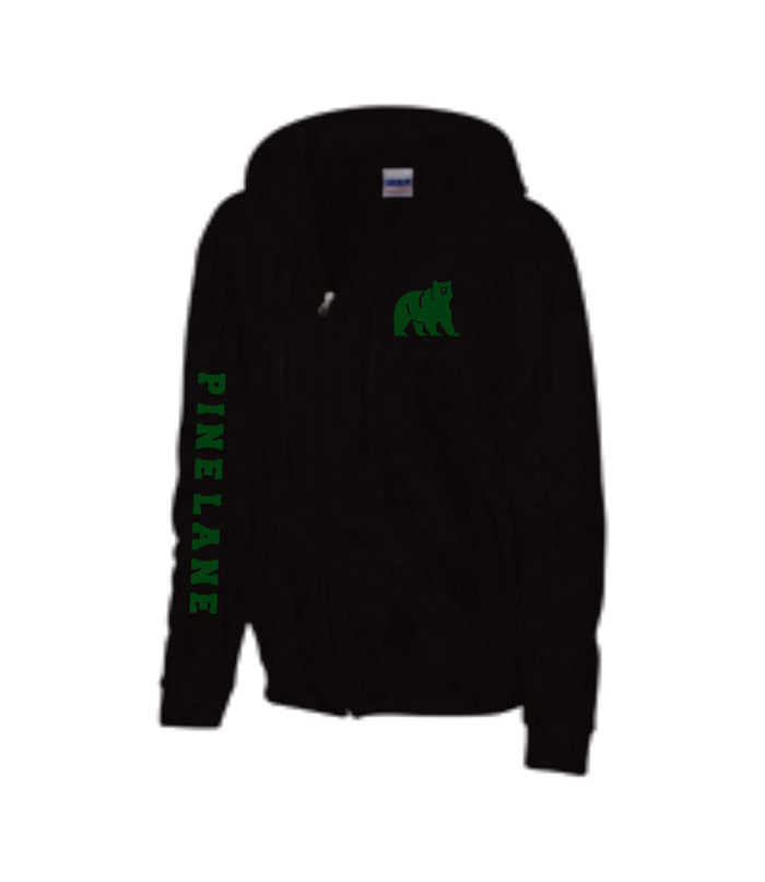 PLE Zip Up Hoodie- 2 designs- Matte or Glitter