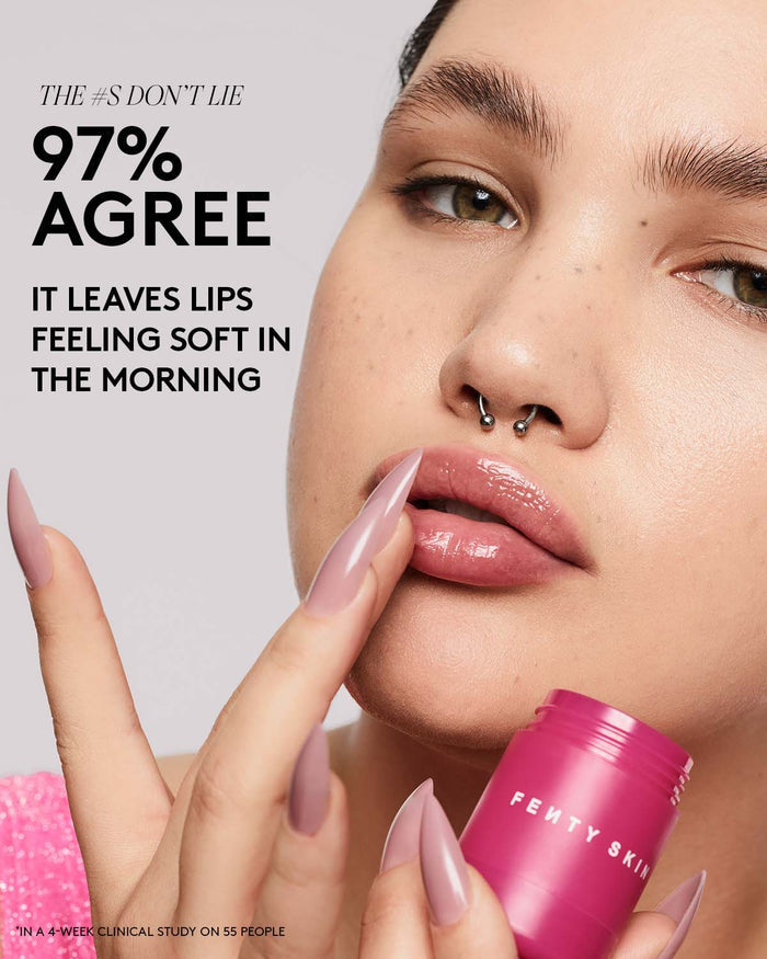 The #'s don't lie: 97% agree it leaves lips feeling soft in the morning.
