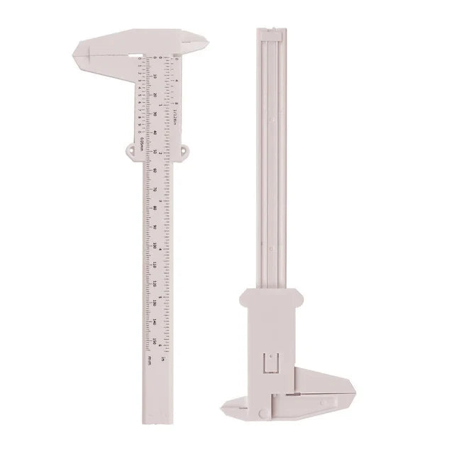 PMU 150Mm Vernier Caliper Ruler for Accurate Eyebrow Measurement & Precision Makeup Guide - SD Cosmetics Care