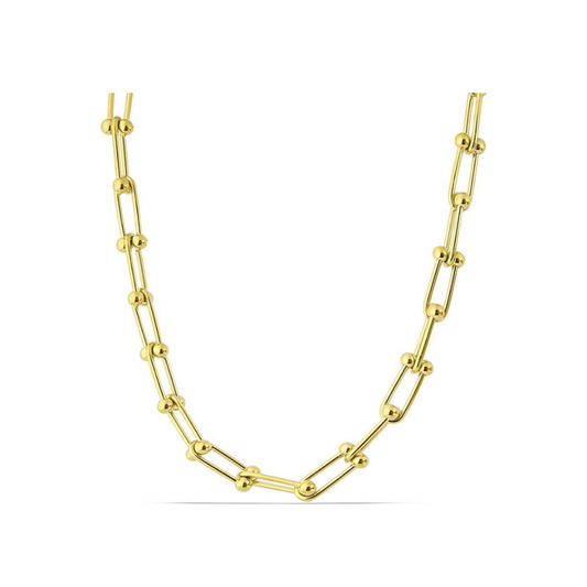 Polo Exchange Gold Plated Chain Necklace