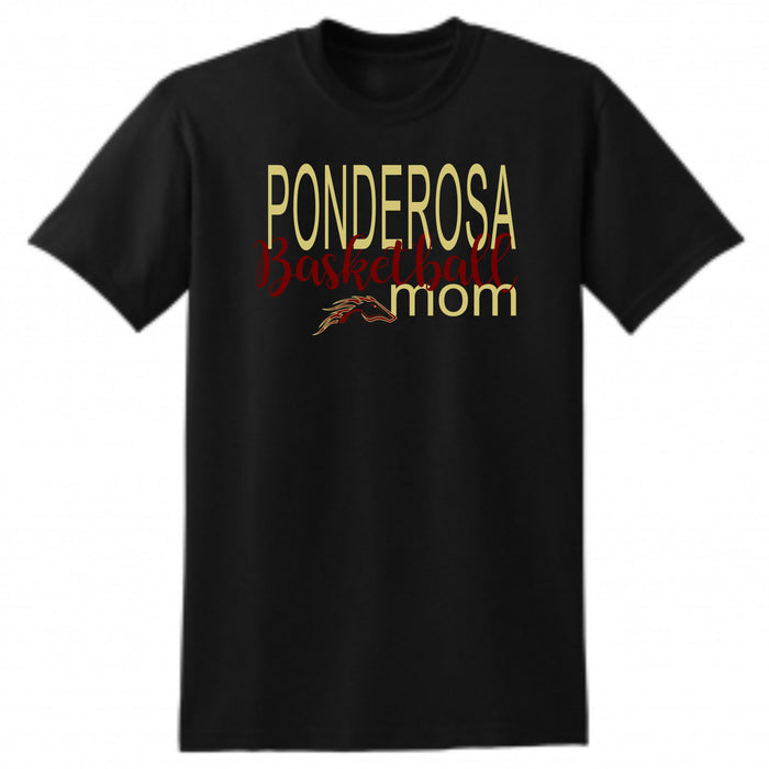 Pondo Basketball Basic MOM Tee- Matte or Glitter