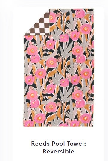 Pool Towel Reversible