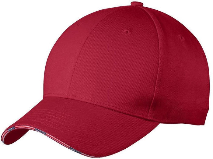 no-logo Port Authority Americana Flag Sandwich Cap-Regular-Port Authority-Thread Logic