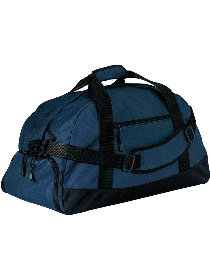 no-logo Port Authority Basic Large Duffel-Regular-Port Authority-Navy-Thread Logic
