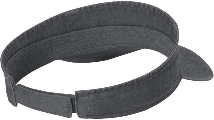 no-logo Port Authority Beach Wash Visor-Regular-Port Authority-Thread Logic no-logo