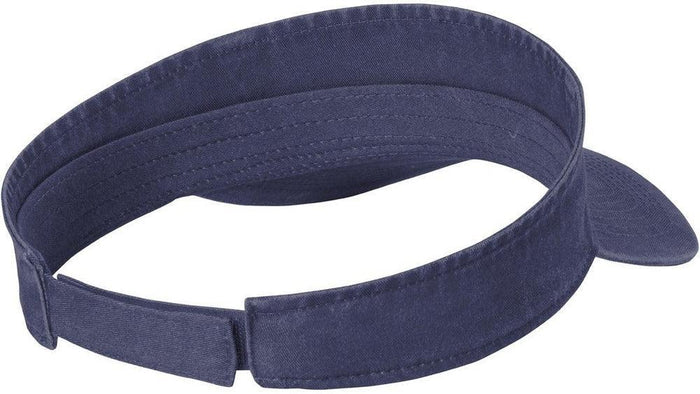 no-logo Port Authority Beach Wash Visor-Regular-Port Authority-Thread Logic no-logo