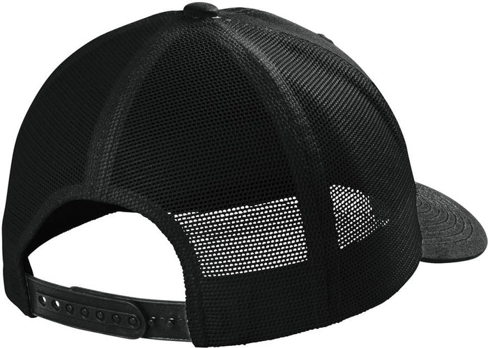 no-logo Port Authority Eco Snapback Trucker Cap-Regular-Port Authority-Thread Logic