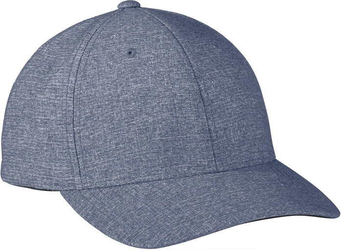 no-logo Port Authority Flexfit 110 Performance Snapback Cap-Regular-Port Authority-Heather True Navy-OSFA-Thread Logic