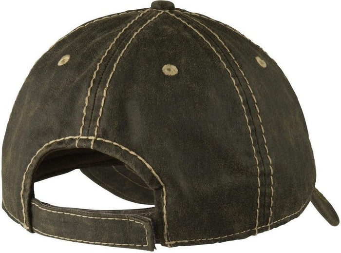 no-logo Port Authority Pigment Print Distressed Cap-Regular-Port Authority-Thread Logic