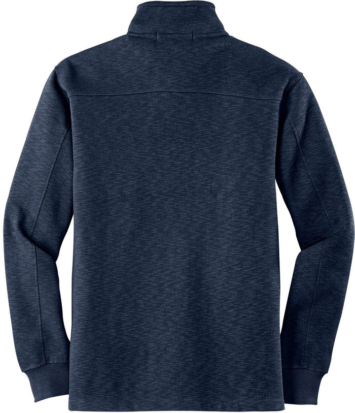 no-logo Port Authority Slub Fleece 1/4-Zip Pullover-Regular-Port Authority-Thread Logic