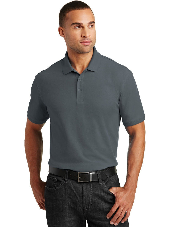 no-logo Port Authority Tall Core Classic Pique Polo-Regular-Port Authority-Thread Logic