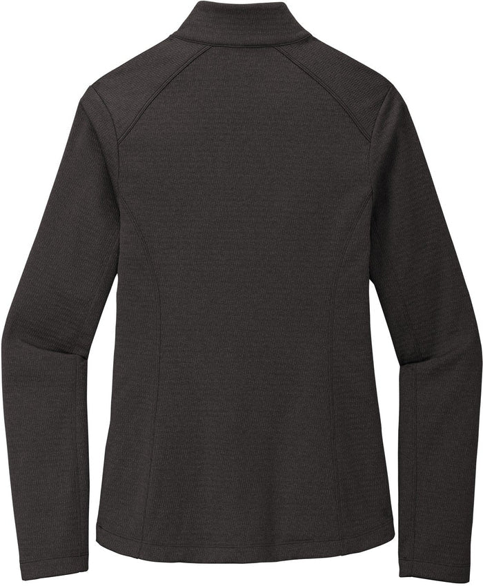 no-logo Port Authority Ladies Diamond Heather Fleece Full-Zip Jacket-Regular-Port Authority-Thread Logic