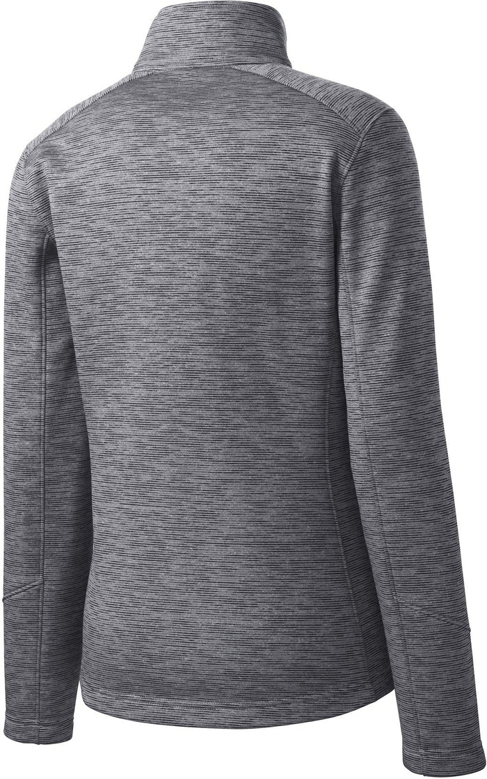 no-logo Port Authority Ladies Digi Stripe Fleece Jacket-Regular-Port Authority-Thread Logic