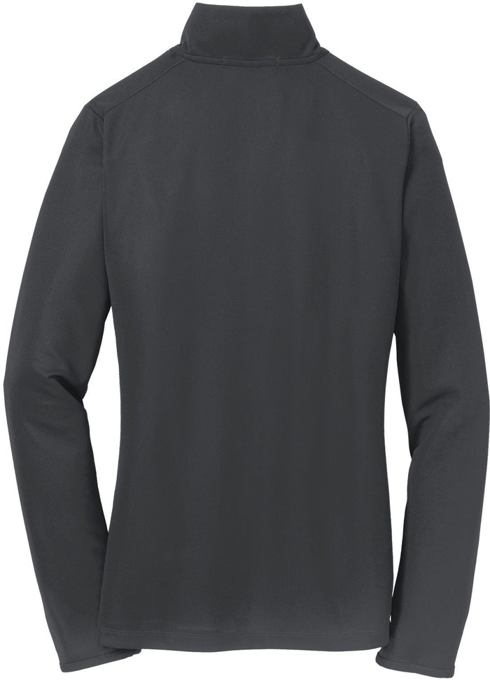 no-logo Port Authority Ladies Pinpoint Mesh 1/2-Zip-Regular-Port Authority-Thread Logic