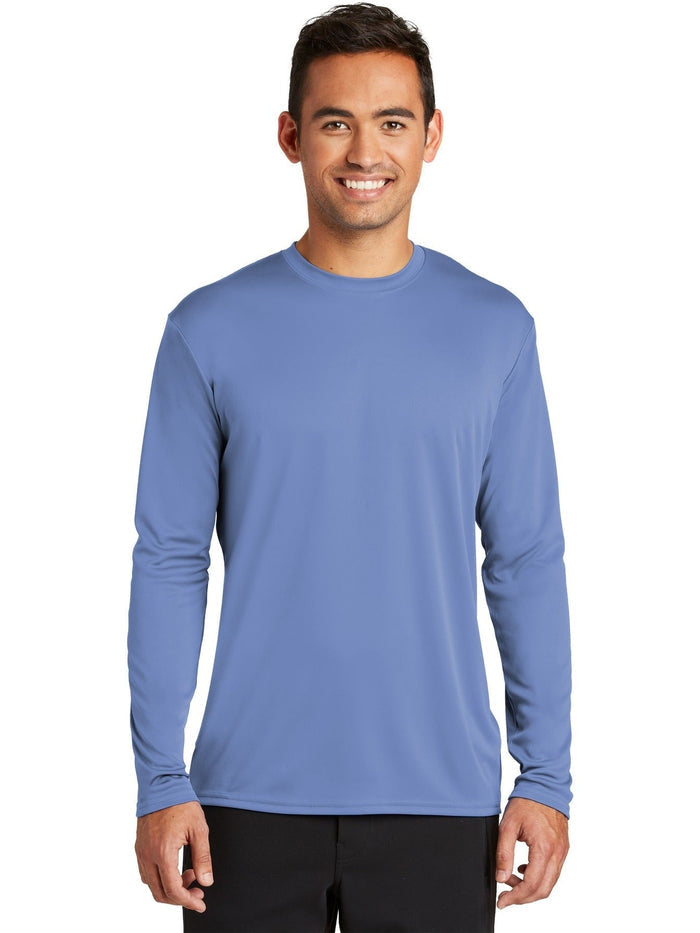 no-logo Port & Company Long Sleeve Performance Tee-Regular-Port & Company-Thread Logic