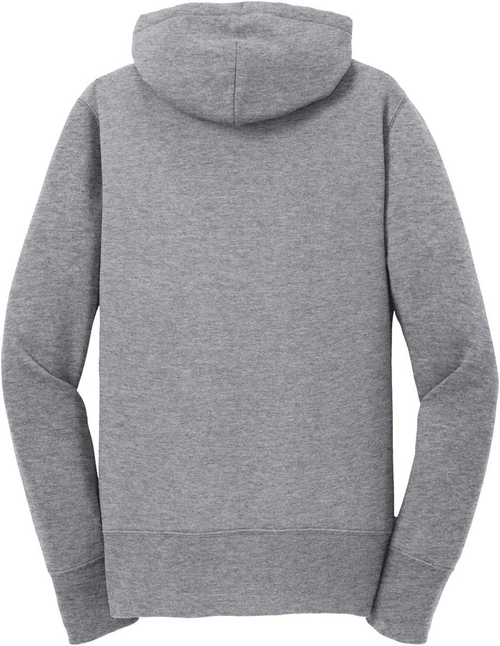 no-logo Port & Company Ladies Core Fleece Full-Zip Hooded Sweatshirt-Regular-Port & Company-Thread Logic