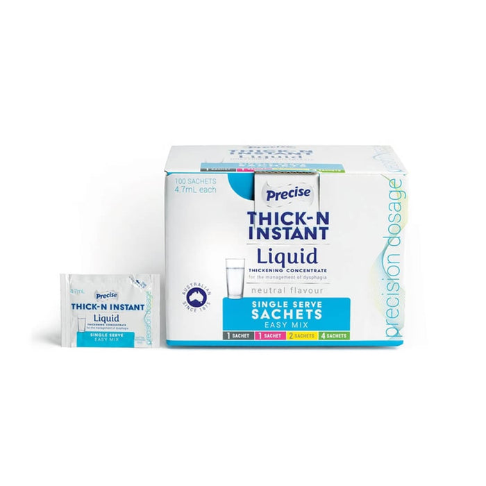 Precise Thick-N INSTANT Sachet (100 Sachets per box, 4.7ml per Sachet)