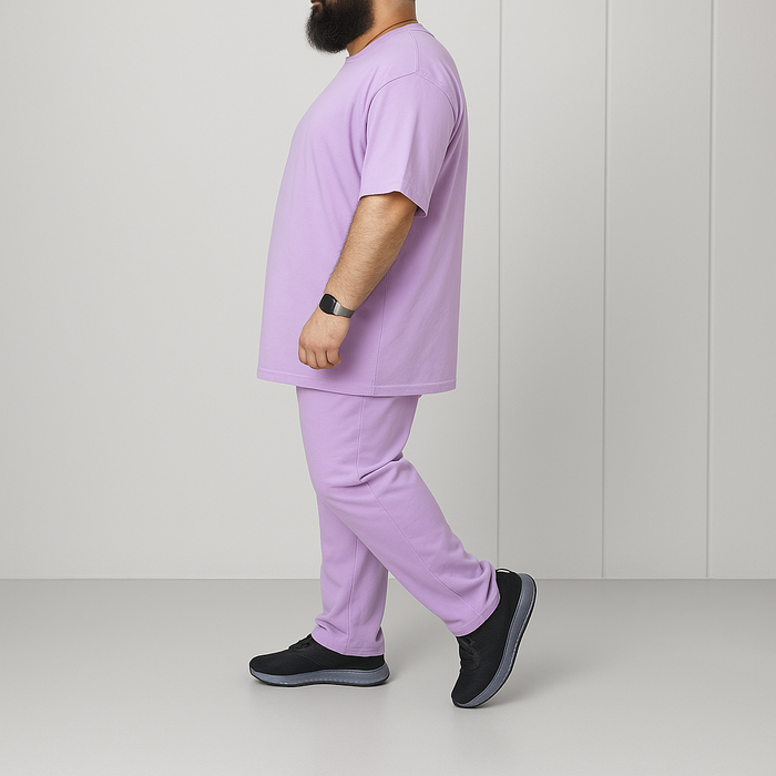 Premium Lavender Cotton Lower/Jogger (100% Cotton) from XXL to 12XL