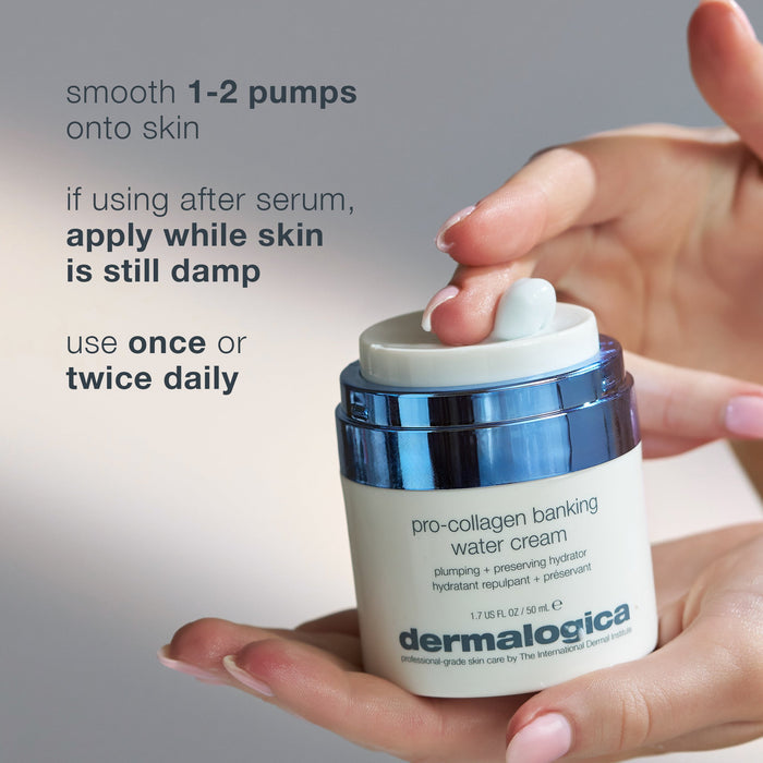pro-collagen banking water cream directions