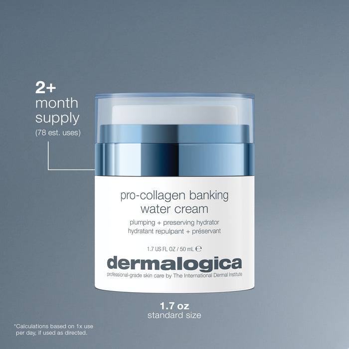 pro-collagen banking water cream usage