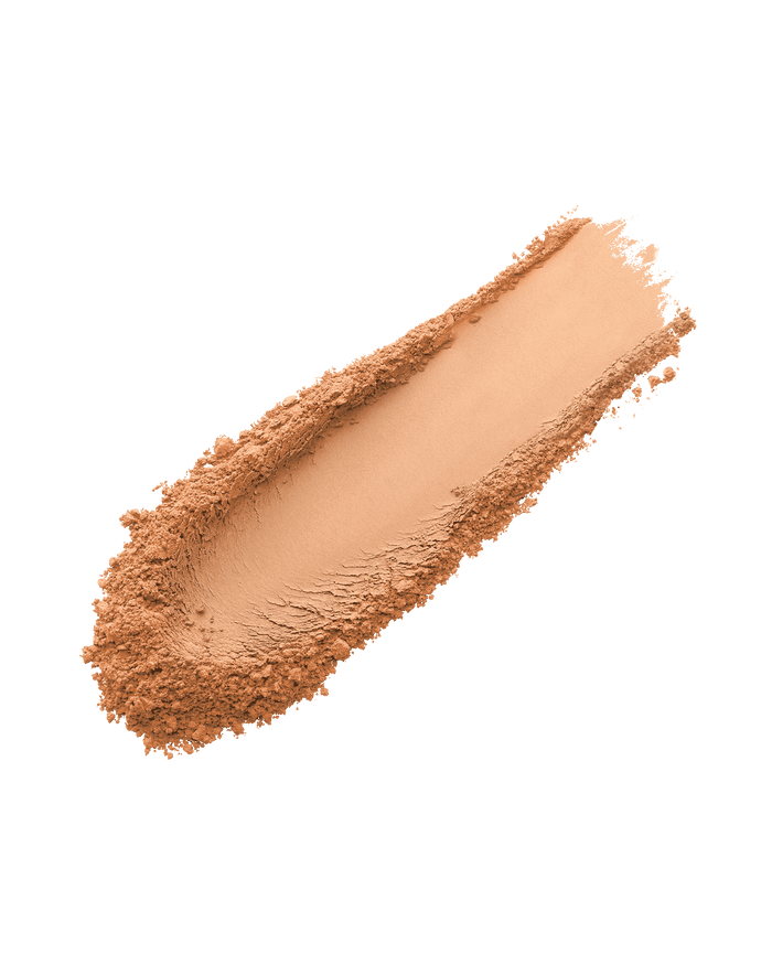 Pro Filt’r Instant Retouch Setting Powder smear shown in shade Cashew
