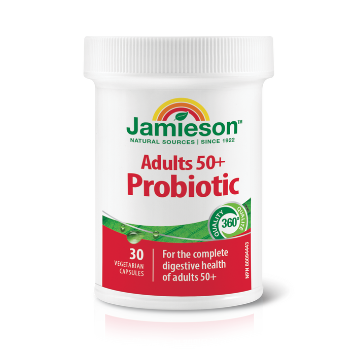 31000885 Jamieson Probiotic Complex for Adult 50+ 15 Billion CFU, 30 ct 9104_ALT