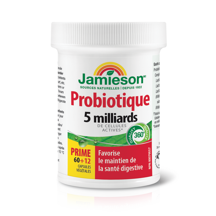 31000872 Jamieson Probiotic 5 Billion CFU, 72 ct 9072_ALT2