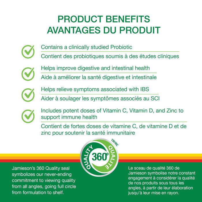31000101 Jamieson Probiotic Immune Support Gummies 1.5 Billion CFU, 70 ct 240742 JV Canada Amazon Digital Images 10000_Pg1