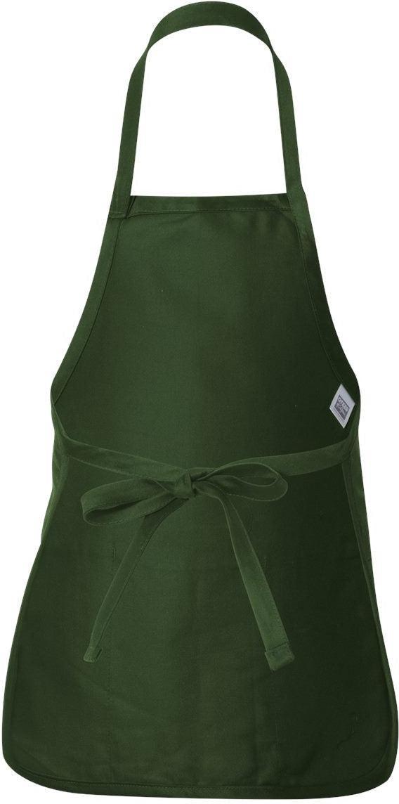 no-logo Q-Tees Full-Length Apron with Pouch Pocket-Accessories-Q-Tees-Thread Logic