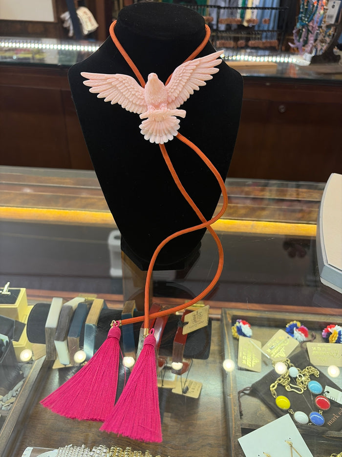 Eagle - Blush Pink w/ Solar Orange & Fuchsia