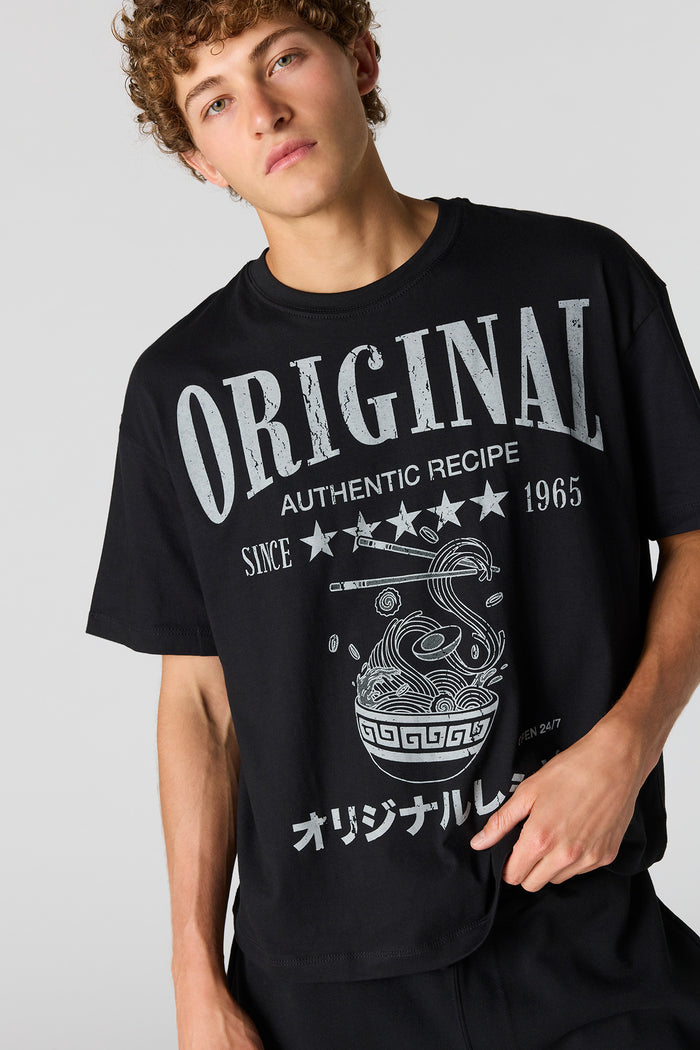 Ramen Graphic Boxy T-Shirt