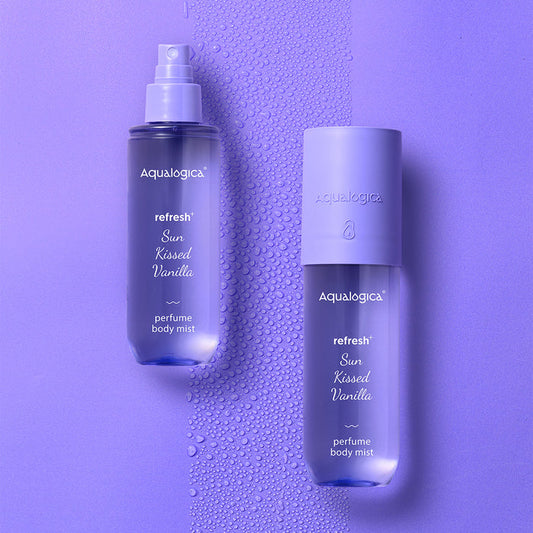 Aqualogica Refresh+ Sun Kissed Vanilla perfume body mist duo