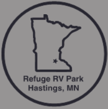 REFUGE RV PARK 50/50 COTTON/POLY T-SHIRT