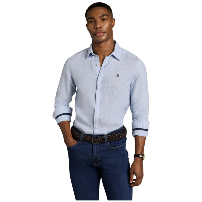 Regular Fit Mens Linen Shirt