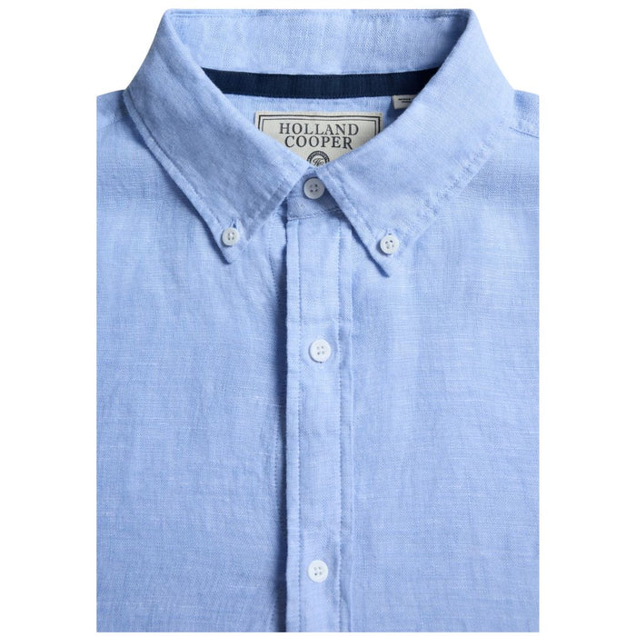 Regular Fit Mens Linen Shirt